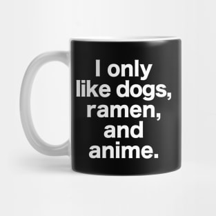 Dog Ramen Anime Mug